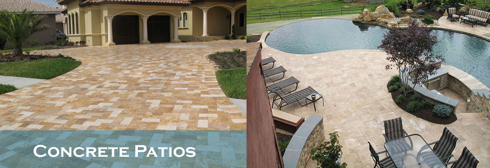 Concrete Patios - Concrete work - Flagstone - 