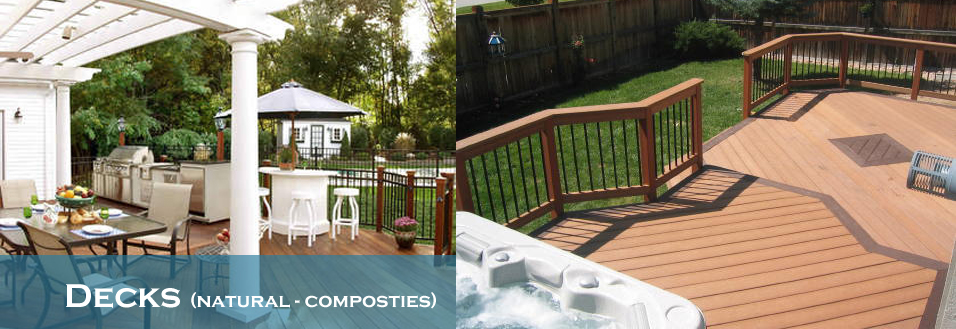 Decks - Natural Decks - Composite Decks